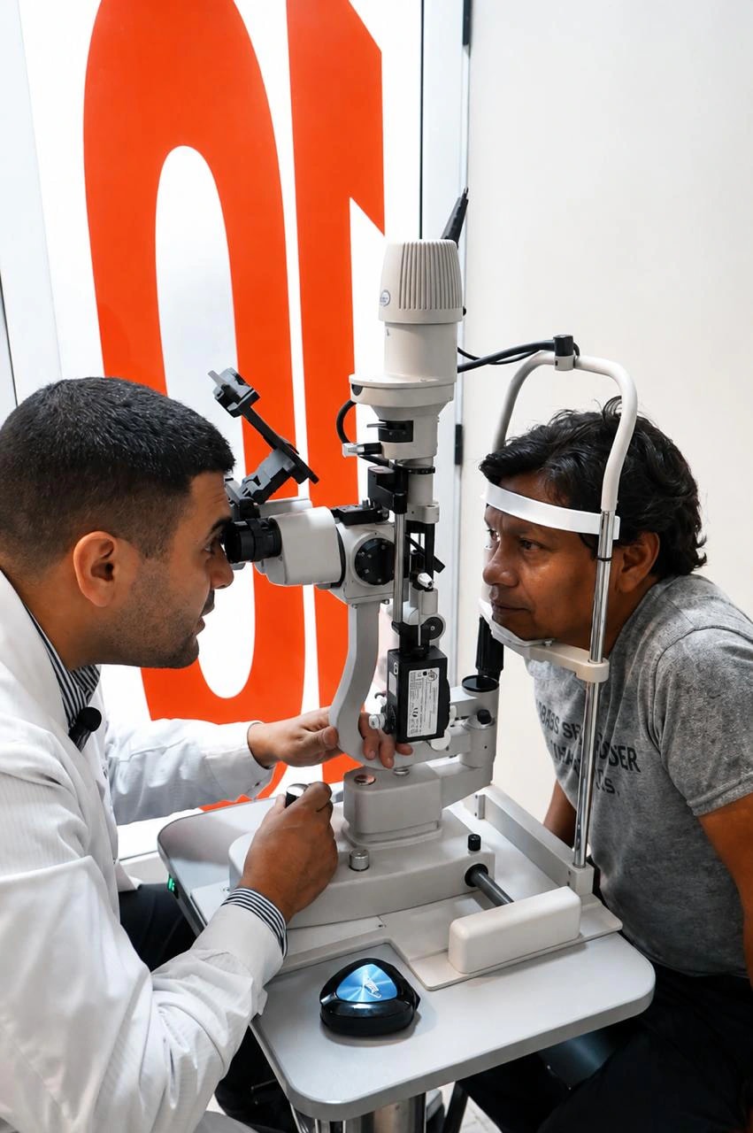 Atención de adultos mayores en Centro de Ojos Belén