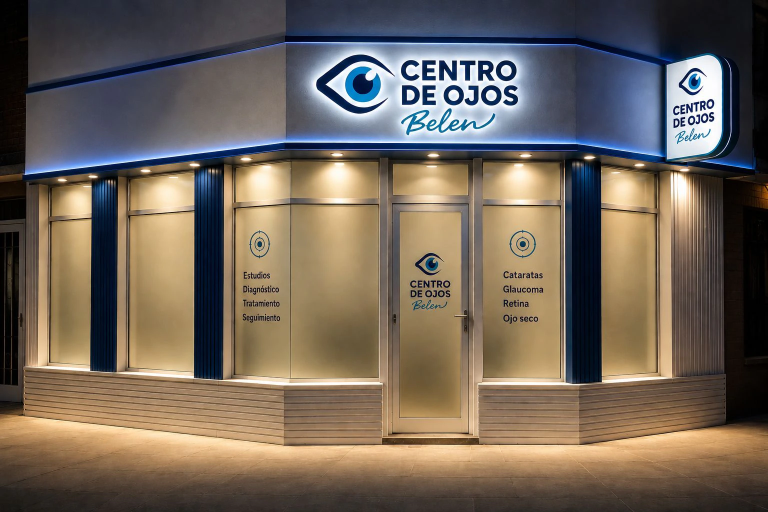 Fachada de Centro de Ojos Belén